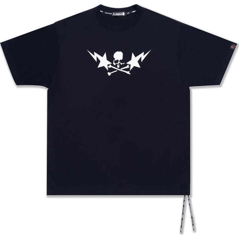 Men Bape Mm Relaxed Fit Tee Cut And Sewn Black USA | SI1503253