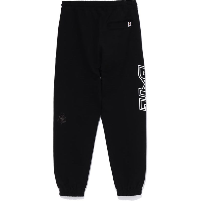 Men Bape Multi Motif Sweat Pants Pants Black USA | HC5550650