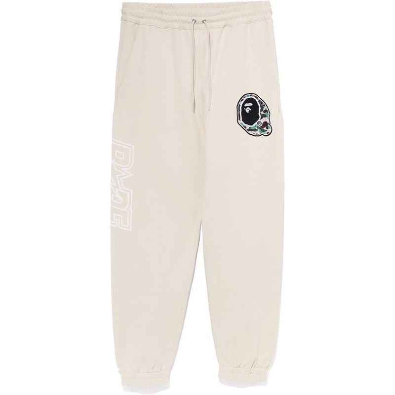 Men Bape Multi Motif Sweat Pants Pants White USA | BN6790470