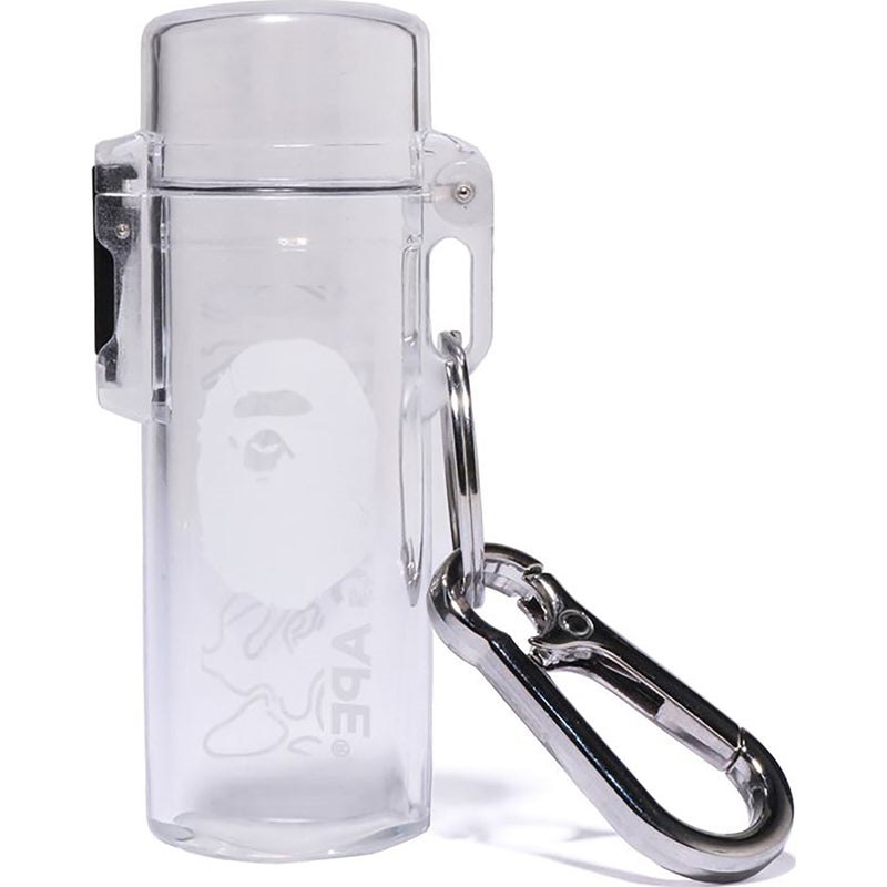 Men Bape Neon Camo Lighter Case Keychain Accessories Clear USA | OG2065805