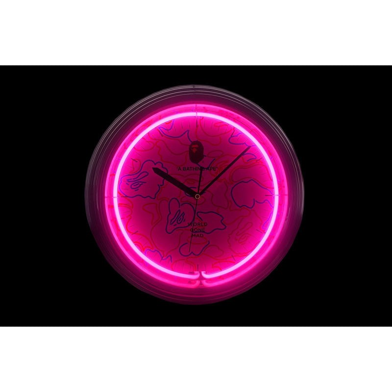 Men Bape Neon Clock Home Multi USA | MW0127017