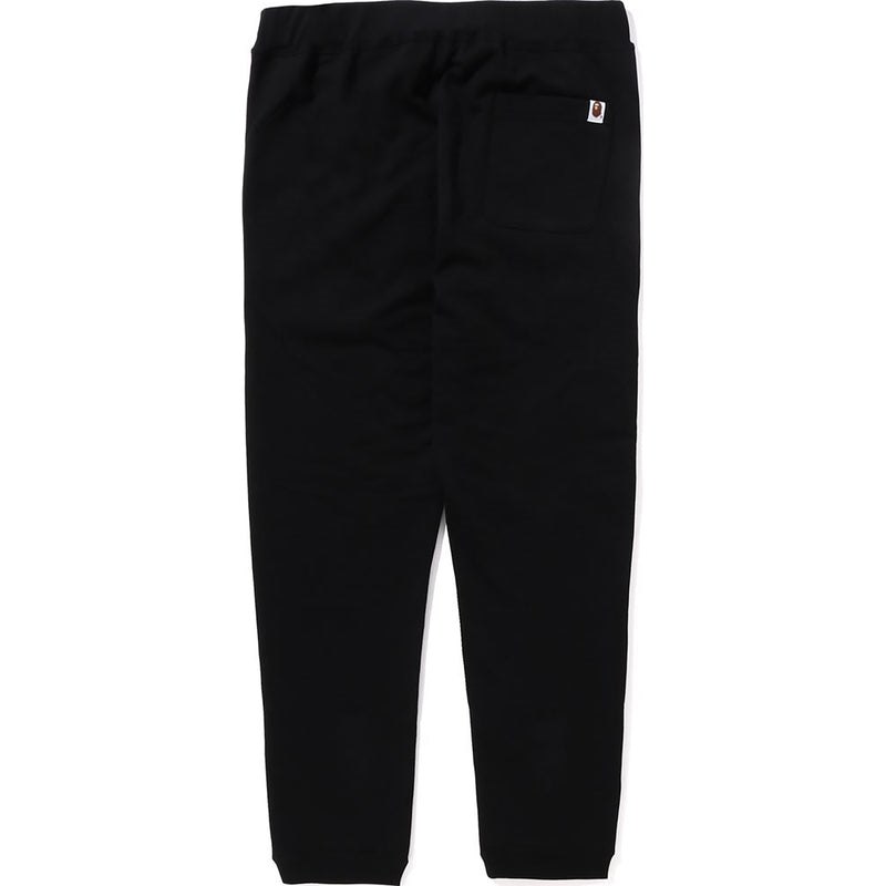 Men Bape Nyc Logo Sweat Pants Pants Black USA | LZ1446446