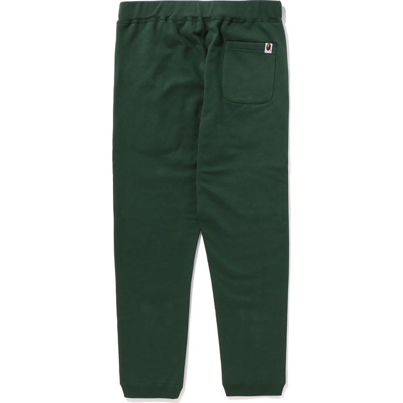 Men Bape Nyc Logo Sweat Pants Pants Green USA | GS0952592