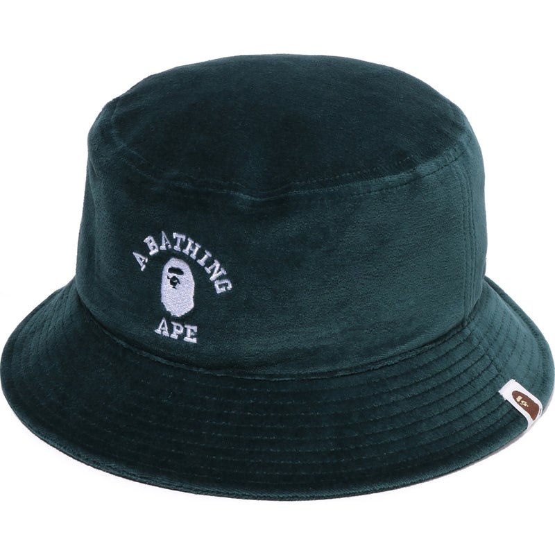 Men Bape One Point Bucket Hat Caps Green USA | WL0063003