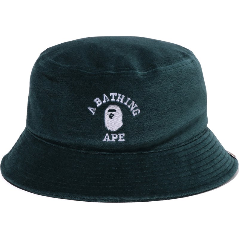 Men Bape One Point Bucket Hat Caps Green USA | WL0063003