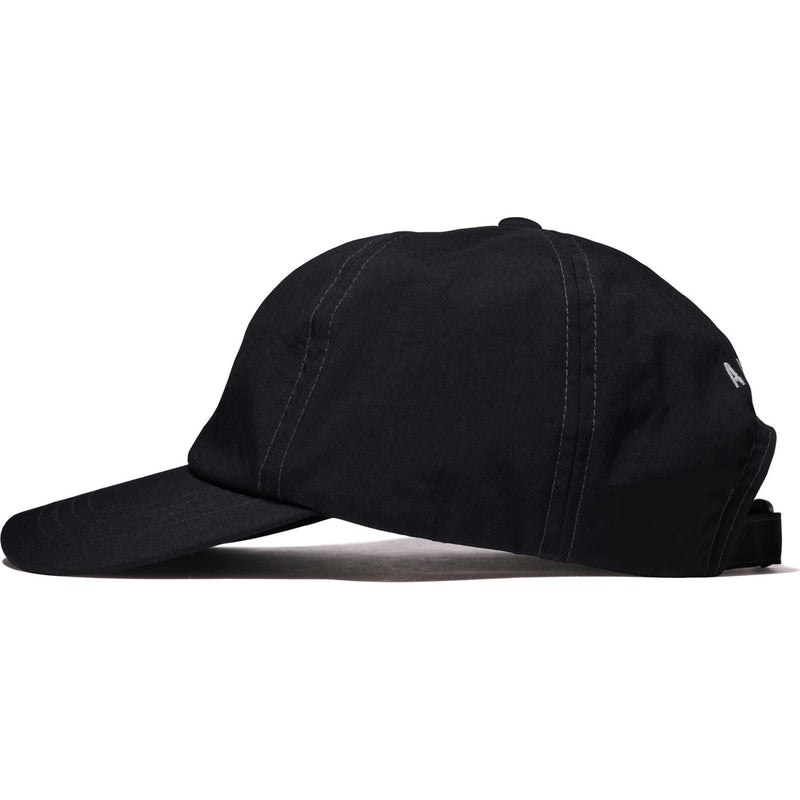 Men Bape One Point Panel Cap Caps Black USA | UG5637367