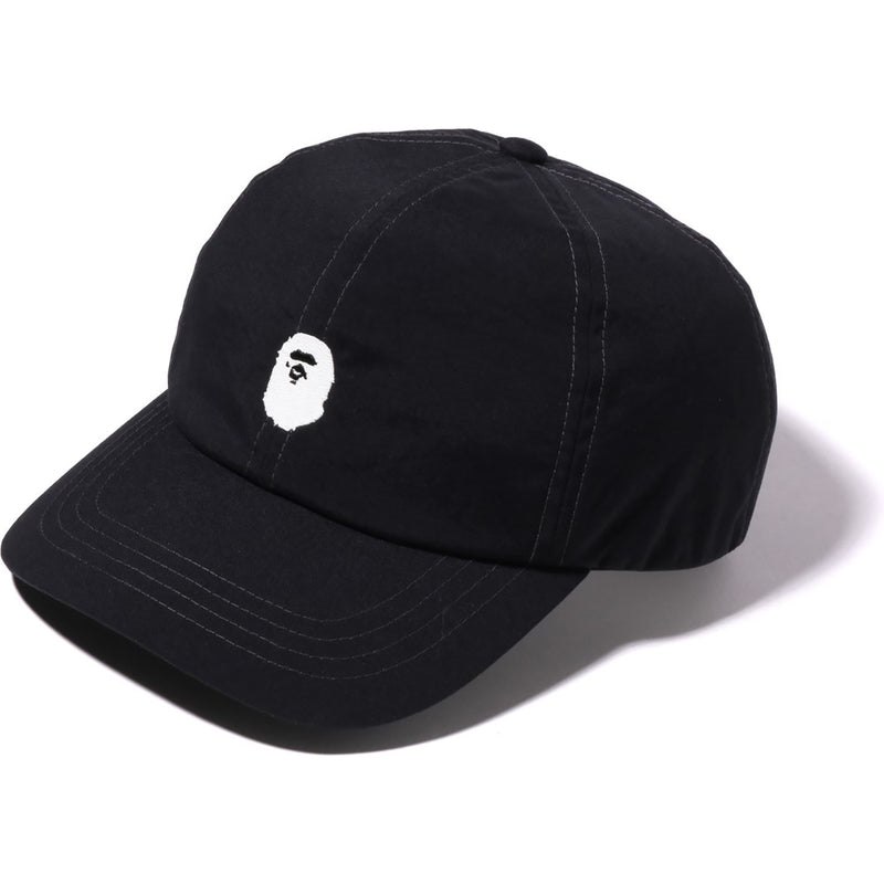 Men Bape One Point Panel Cap Caps Black USA | UG5637367