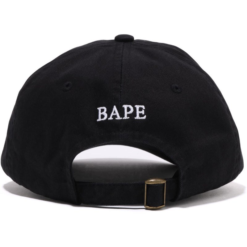 Men Bape One Point Panel Cap Caps Black USA | FO3537557