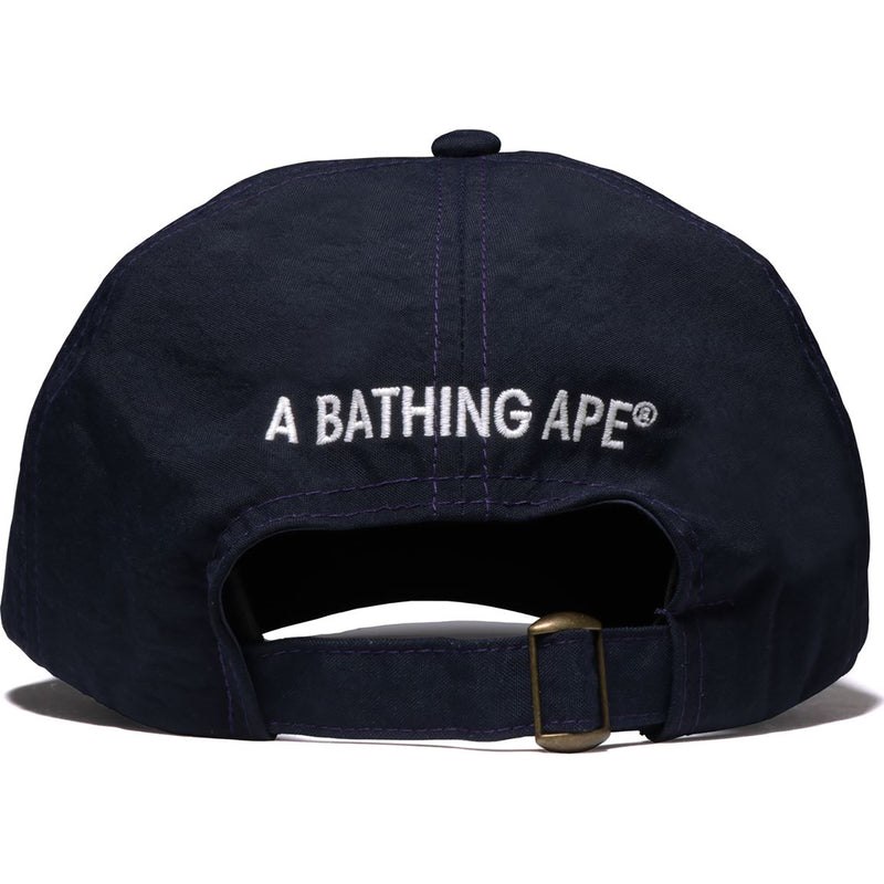 Men Bape One Point Panel Cap Caps Navy USA | FK5307737