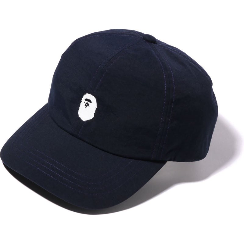 Men Bape One Point Panel Cap Caps Navy USA | FK5307737