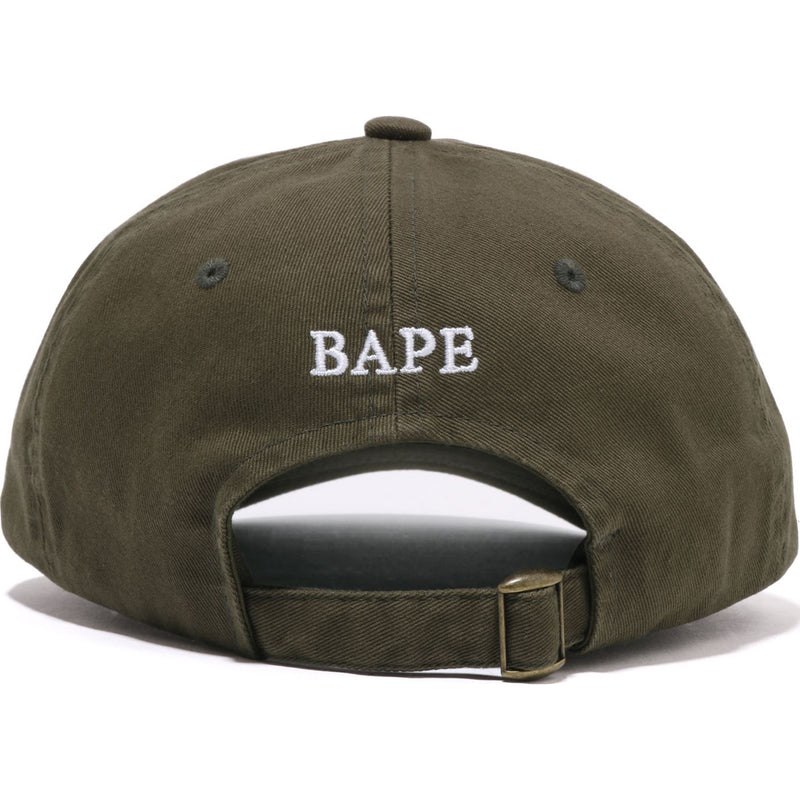 Men Bape One Point Panel Cap Caps Olivedrab USA | DQ9990790