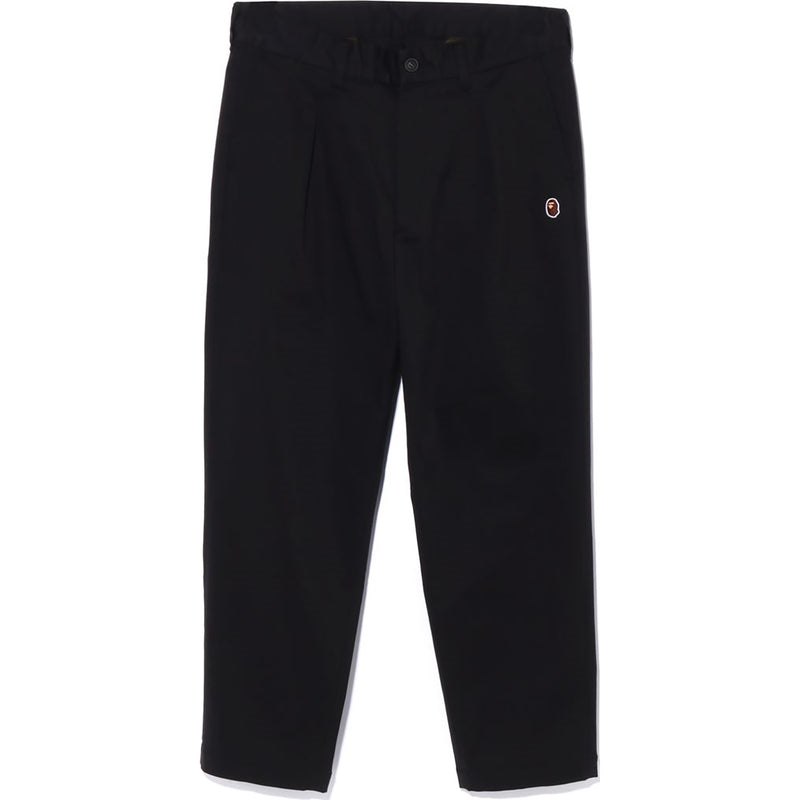 Men Bape One Point Relaxed Fit Chino Pants Pants Black USA | AM0594654