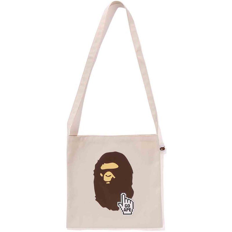 Men Bape Online Sacoche Bapec Bags White USA | VS8232122