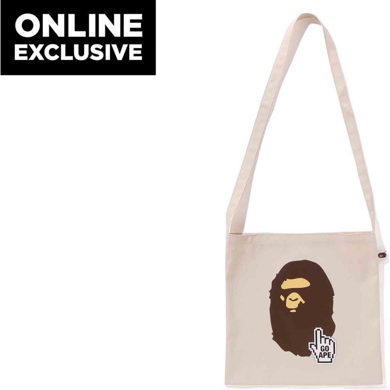 Men Bape Online Sacoche Bapec Bags White USA | VS8232122