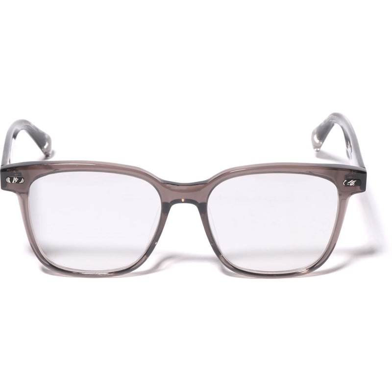 Men Bape Optical Frame #3 Ba13020 Eyewear Light Gray USA | SG5653463