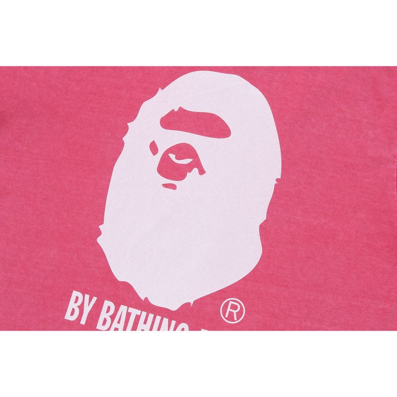 Men Bape Overdye By Bathing Ape Relaxed Fit Tee Cut And Sewn Pink USA | NL5042002