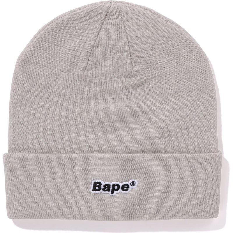 Men Bape Patch Knit Cap Caps Gray USA | YF1873483