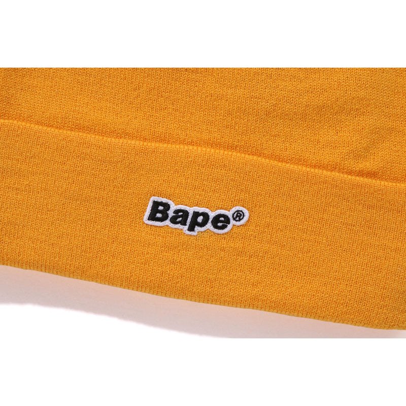 Men Bape Patch Knit Cap Caps Yellow USA | NZ2110610