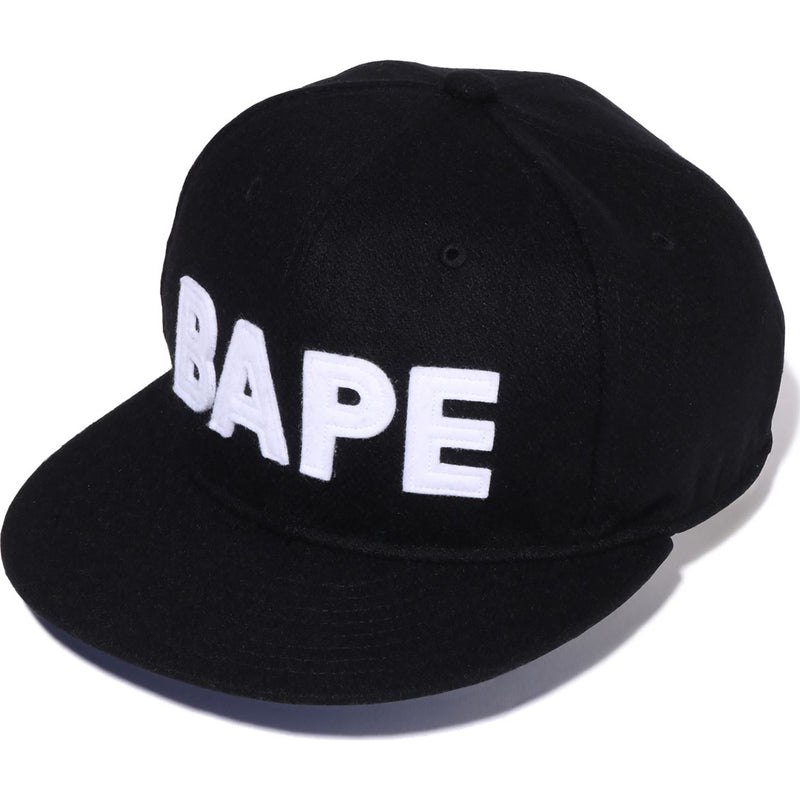 Men Bape Patch Snap Back Cap Caps Black USA | EY5635865