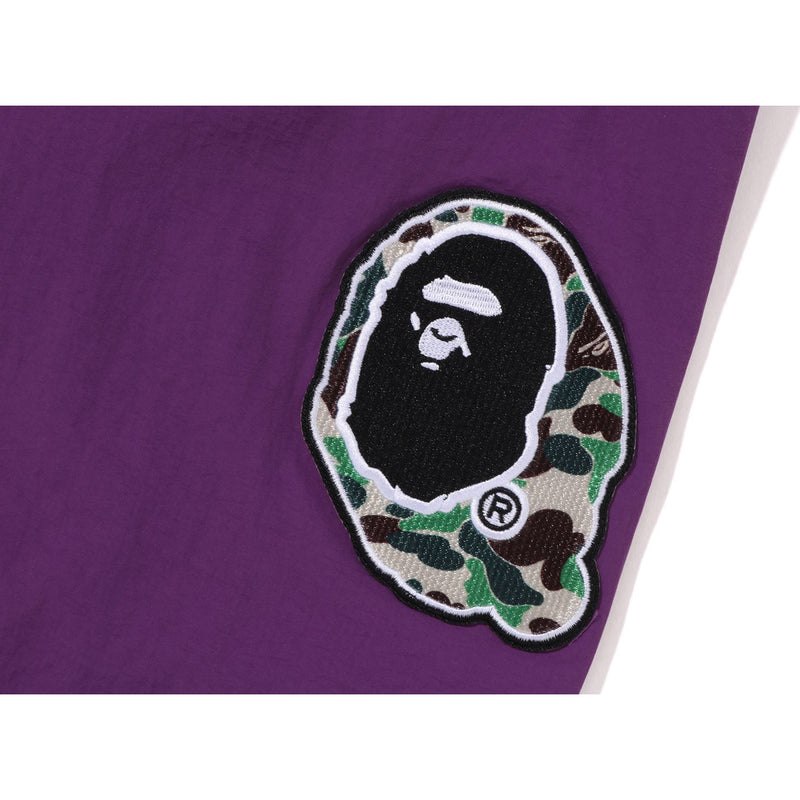 Men Bape Patchwork Loose Fit Light Jacket Jackets Purple USA | TX5476246