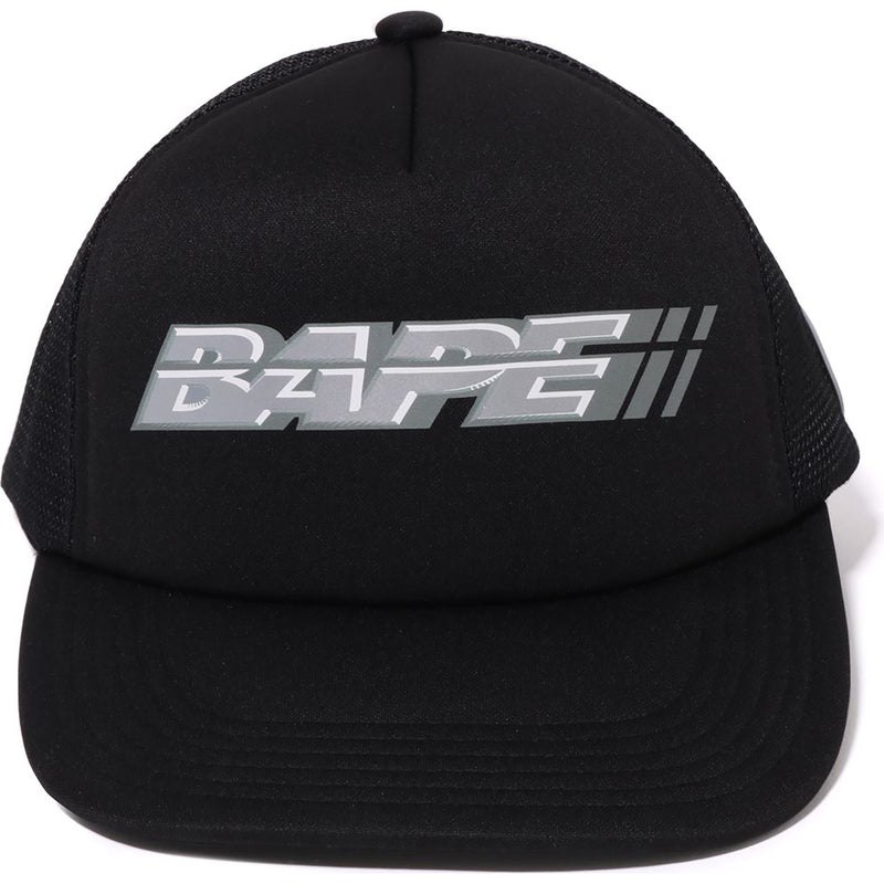 Men Bape Racing Mesh Cap Caps Black USA | YP1853583