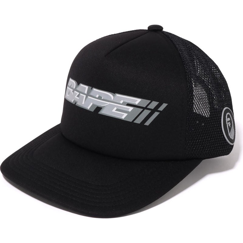 Men Bape Racing Mesh Cap Caps Black USA | YP1853583