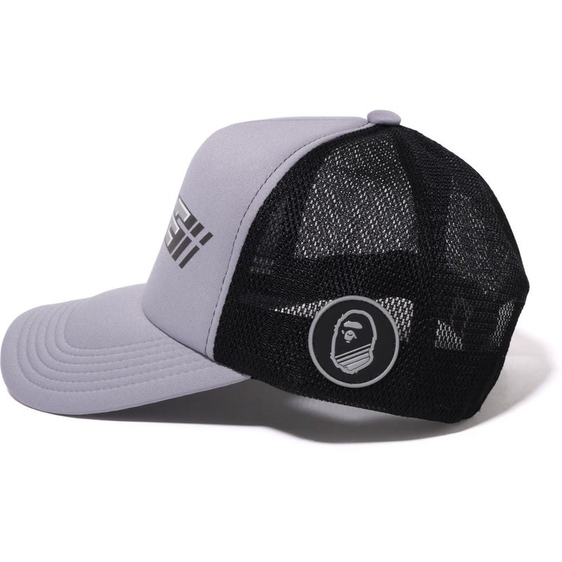 Men Bape Racing Mesh Cap Caps Gray USA | HF9940490