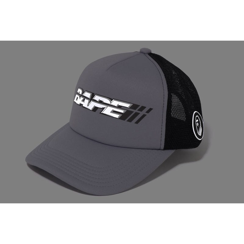 Men Bape Racing Mesh Cap Caps Gray USA | HF9940490