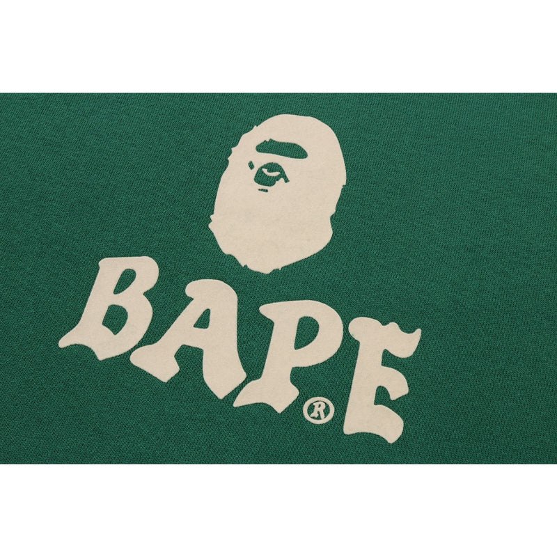 Men Bape Relaxed Fit Crewneck Sweatshirts Green USA | BD9571651