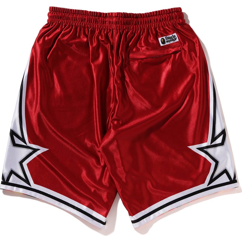 Men Bape Reversible Basketball Shorts Shorts Red USA | FR1444544