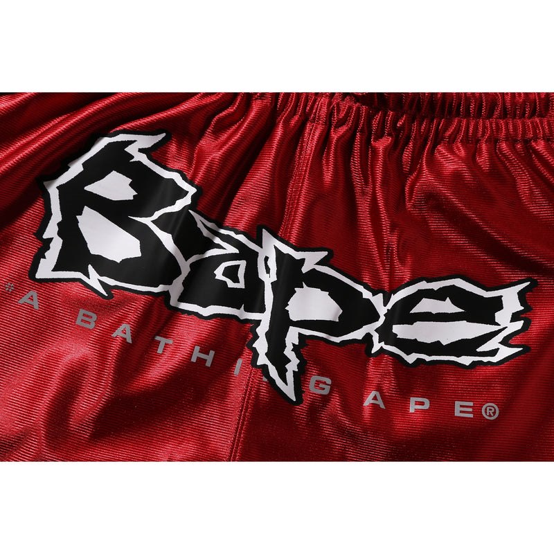 Men Bape Reversible Basketball Shorts Shorts Red USA | FR1444544