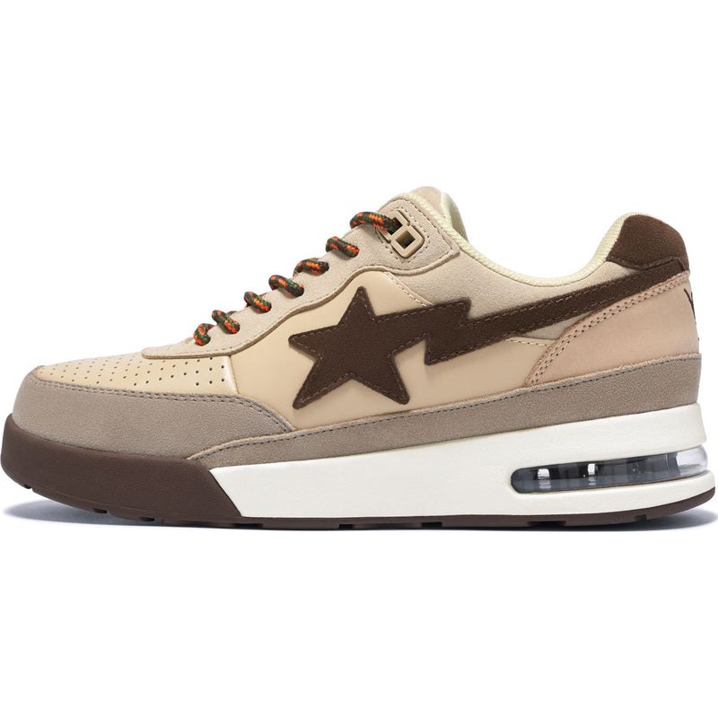 Men Bape Road Sta #1 Sneakers Beige USA | CQ9392232