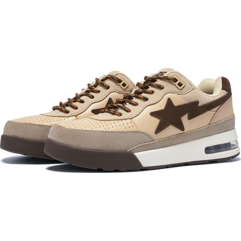 Men Bape Road Sta #1 Sneakers Beige USA | CQ9392232