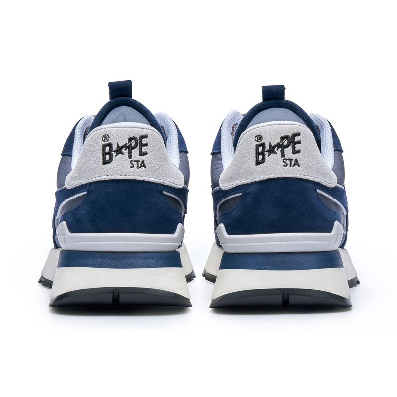 Men Bape Road Sta Express #3 Sneakers Navy USA | AC9053503