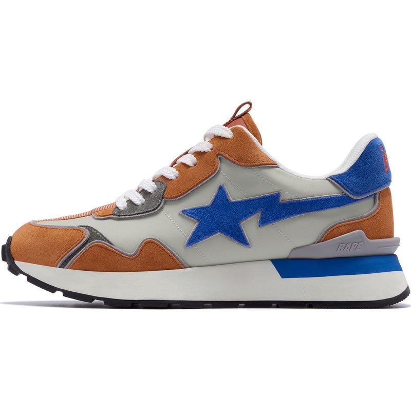 Men Bape Road Sta Express Sneakers Orange USA | UB3905595