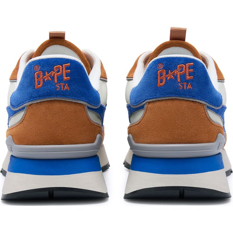 Men Bape Road Sta Express Sneakers Orange USA | UB3905595