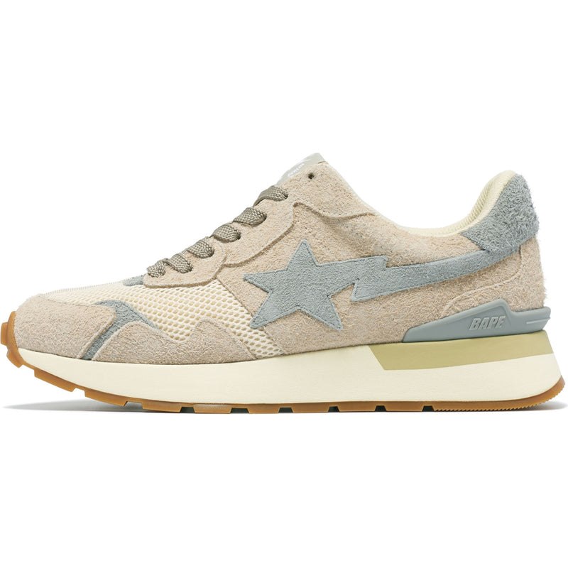 Men Bape Road Sta Express X Highsnobiety Sneakers Beige USA | LN5800680