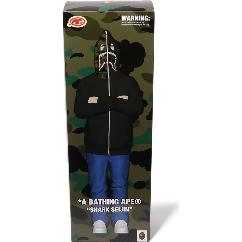 Men Bape Shark Figure Figure Black USA | WD8954294