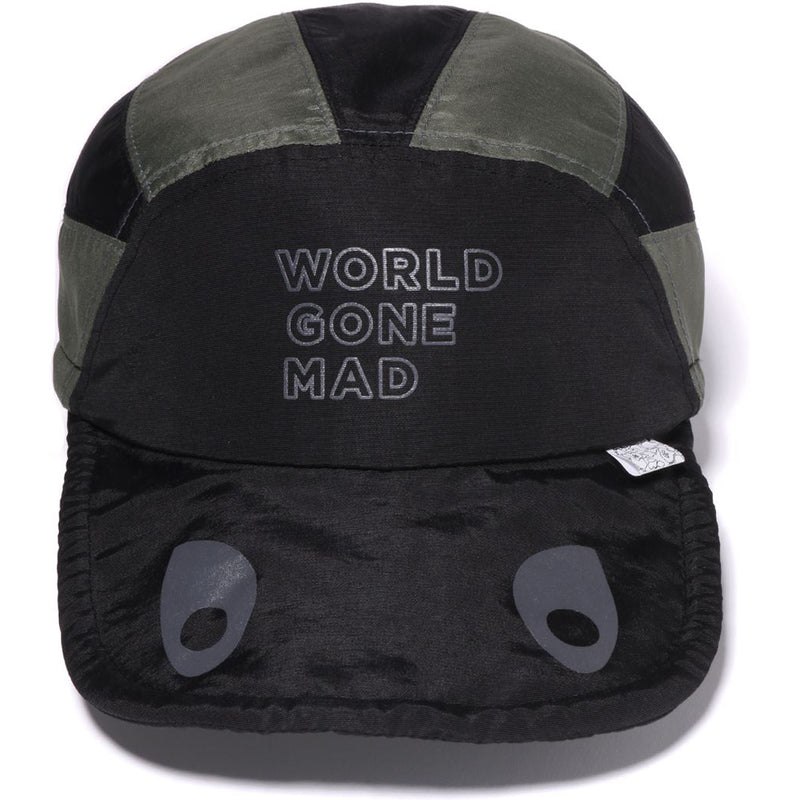 Men Bape Shark Jet Cap Caps Black USA | NT4106416