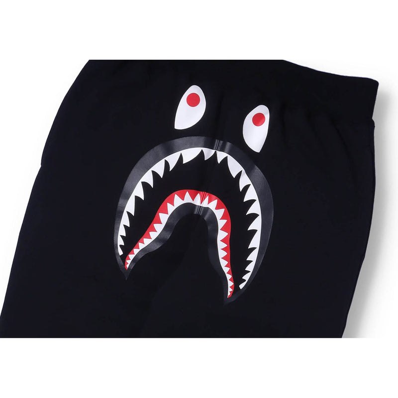 Men Bape Shark Sweat Pants Pants Black USA | RH3725675