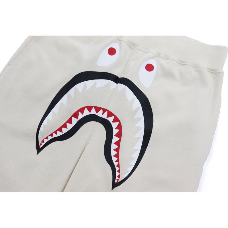 Men Bape Shark Sweat Pants Pants Grey USA | PX2091601