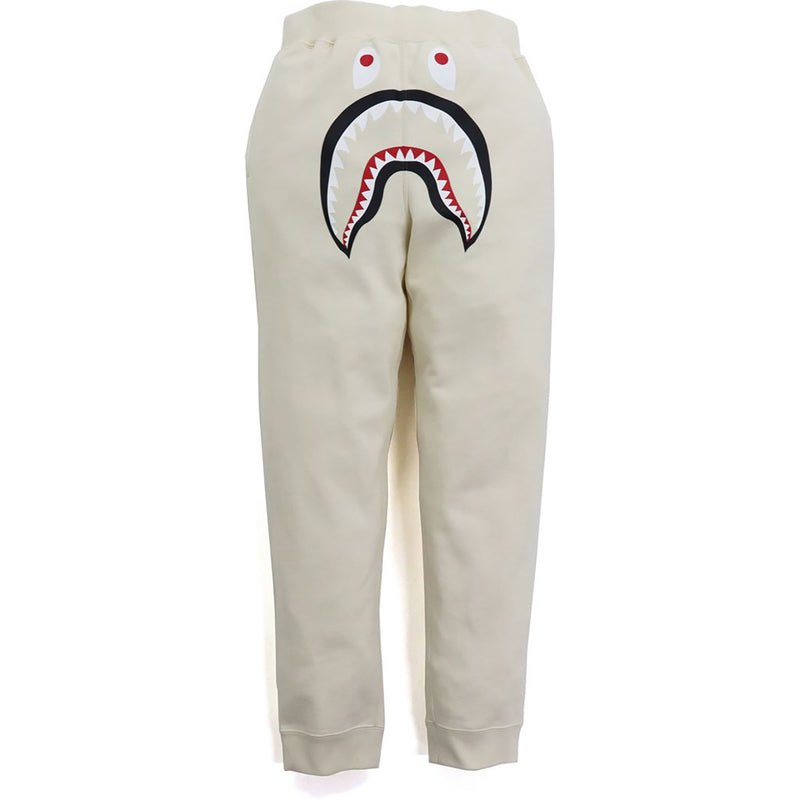 Men Bape Shark Sweat Pants Pants Grey USA | PX2091601