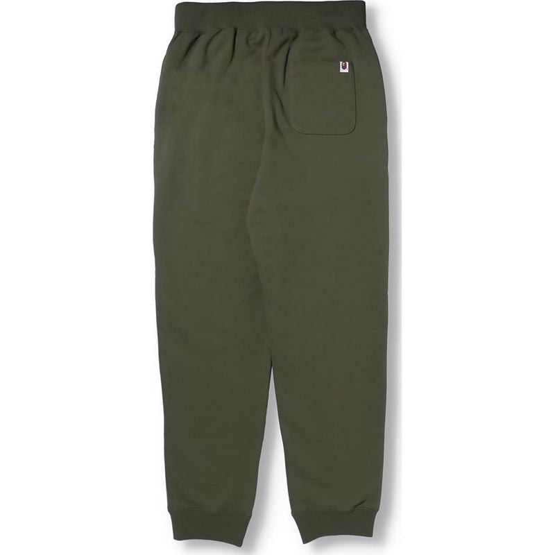 Men Bape Shark Sweat Pants Pants Olivedrab USA | ZP2566156