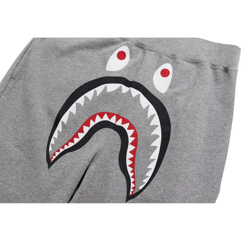 Men Bape Shark Sweat Pants Pants White USA | OS6350130