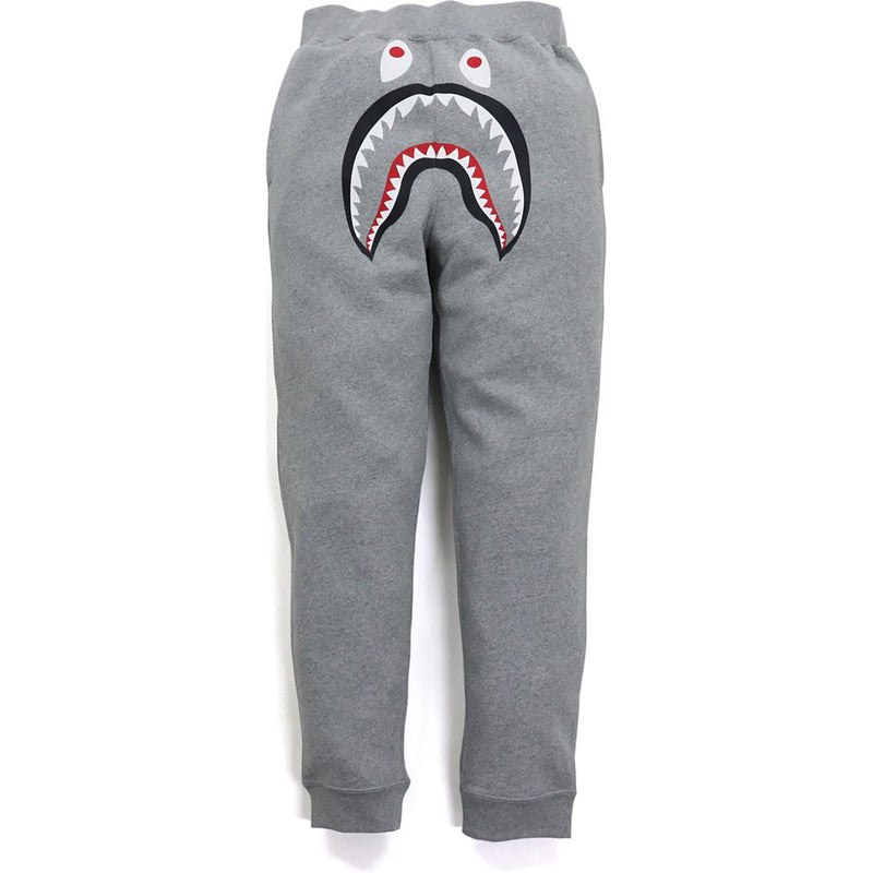 Men Bape Shark Sweat Pants Pants White USA | OS6350130