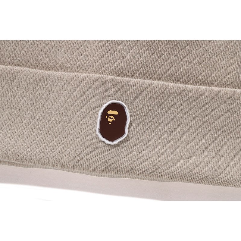 Men Bape Silicon Ape Head Knit Cap Caps Beige USA | JF8598258