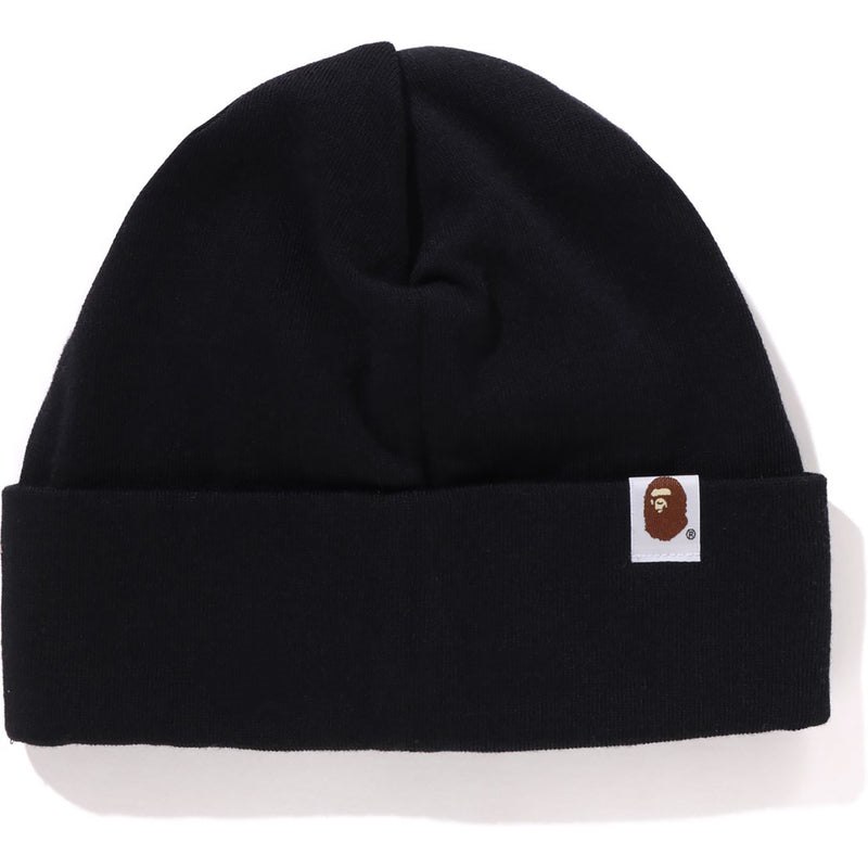 Men Bape Silicon Ape Head Knit Cap Caps Black USA | NV1163213