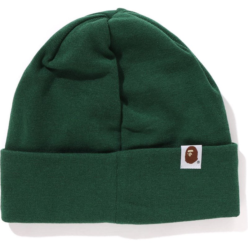 Men Bape Silicon Ape Head Knit Cap Caps Green USA | WN4637567