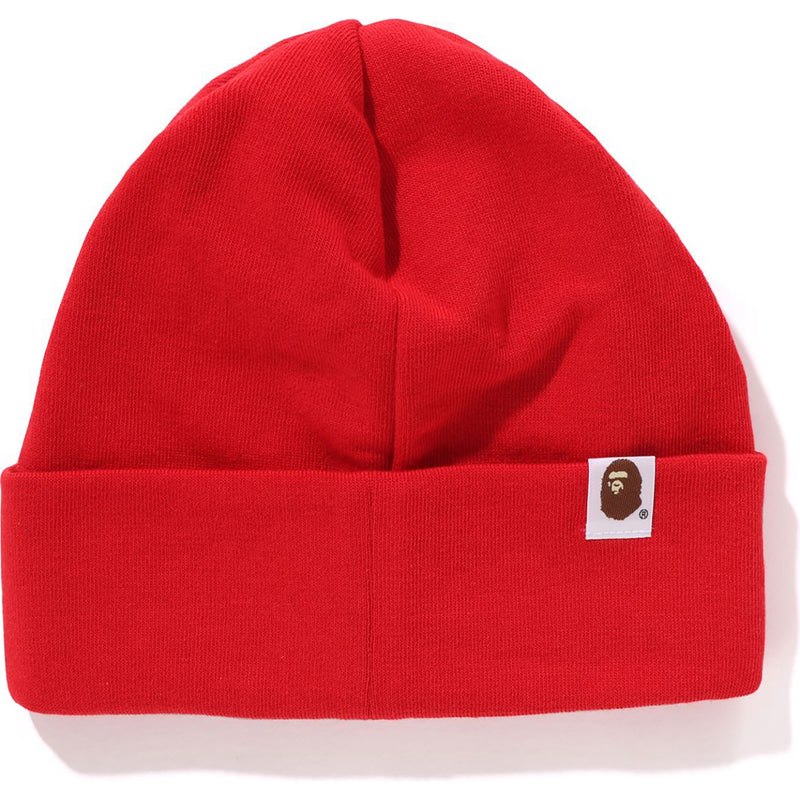 Men Bape Silicon Ape Head Knit Cap Caps Red USA | ZB3431941