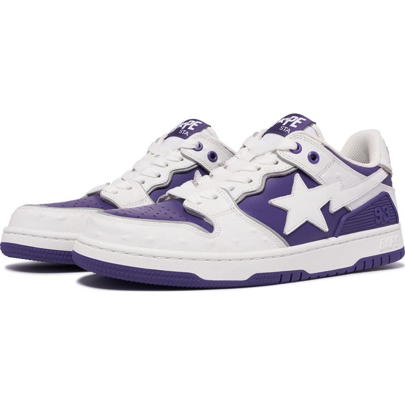 Men Bape Sk8 Sta #1 Sneakers Purple USA | IZ9522152